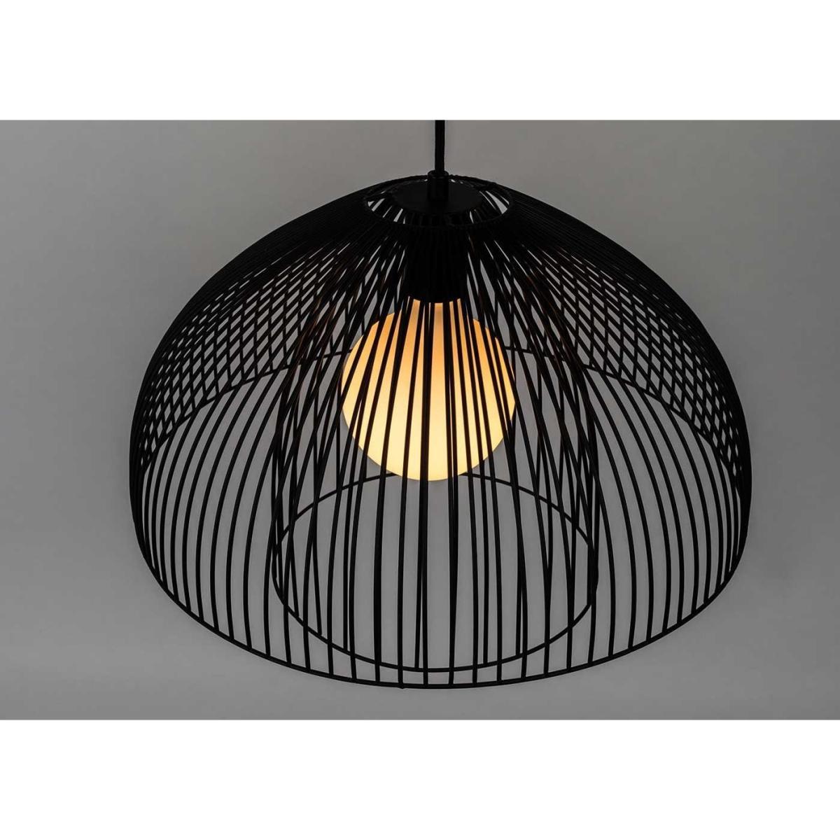 Heal's Makiko Pendant Black Medium - Heal's UK Lighting – image 2