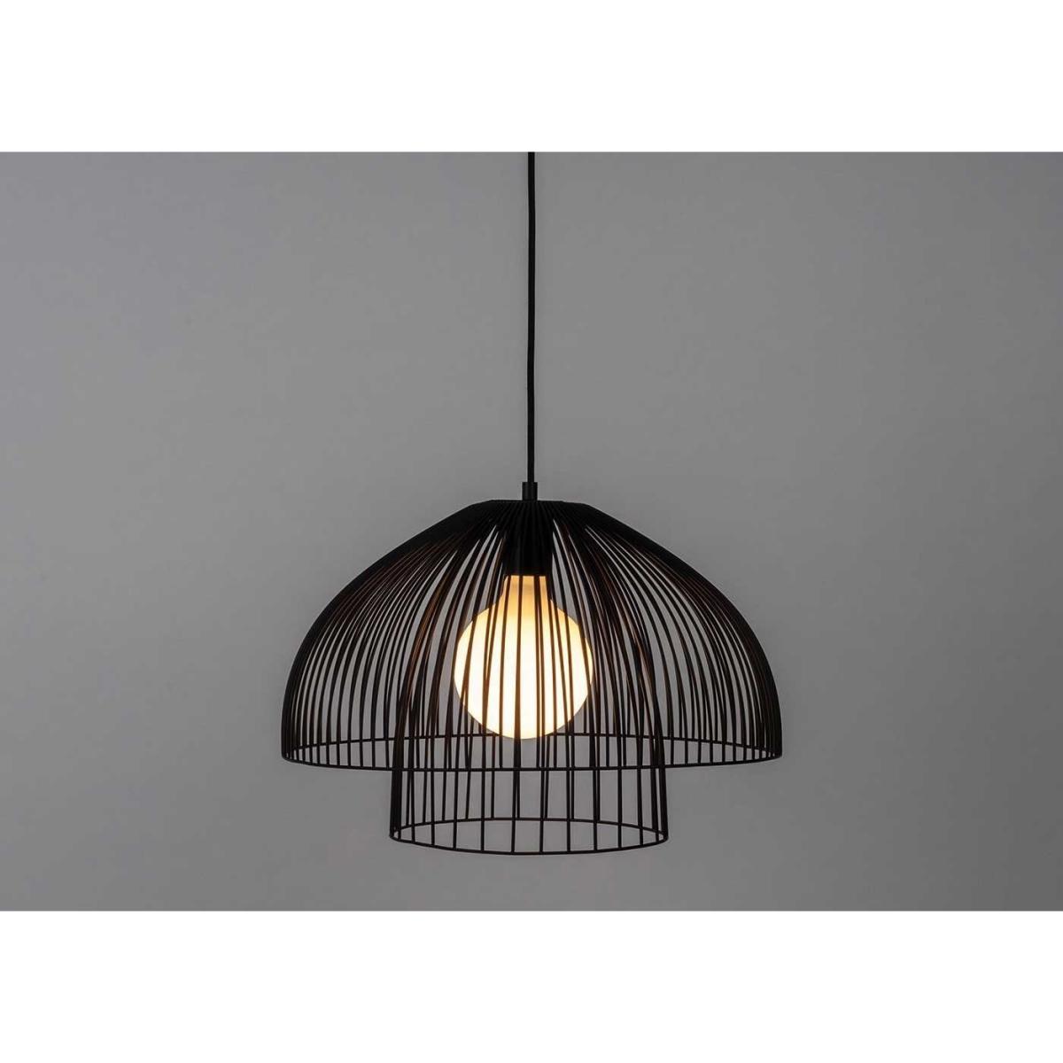 Heal's Makiko Pendant Black Medium - Heal's UK Lighting – image 13