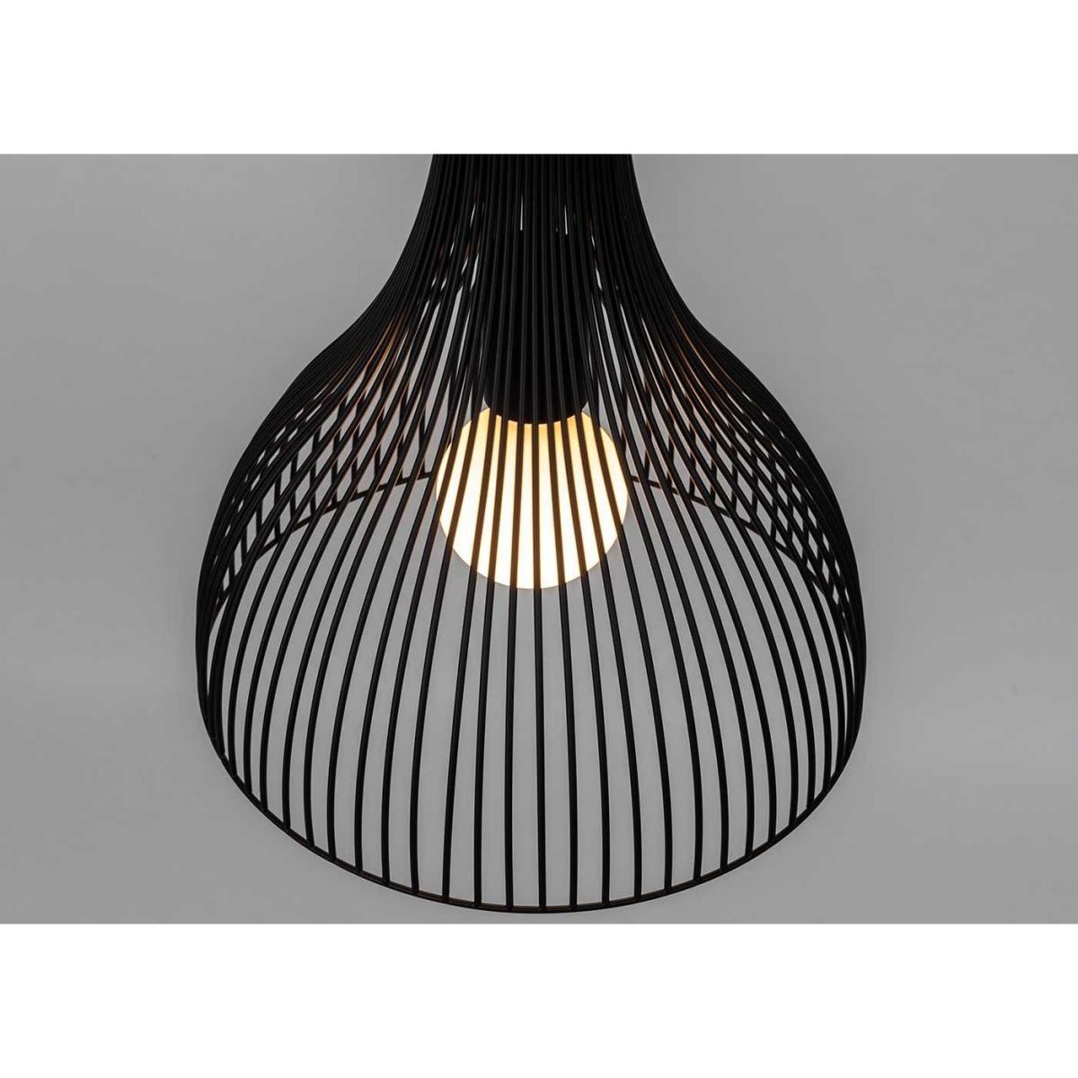 Heal's Makiko Pendant Black Medium - Heal's UK Lighting – image 16