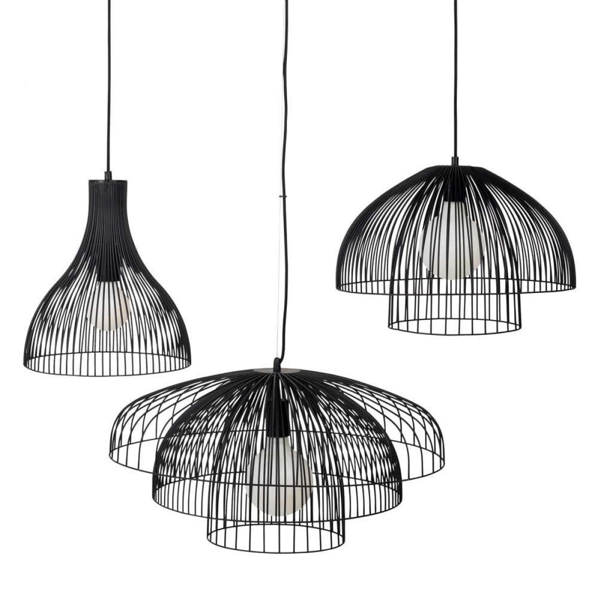 Heal's Makiko Pendant Black Medium - Heal's UK Lighting – image 3