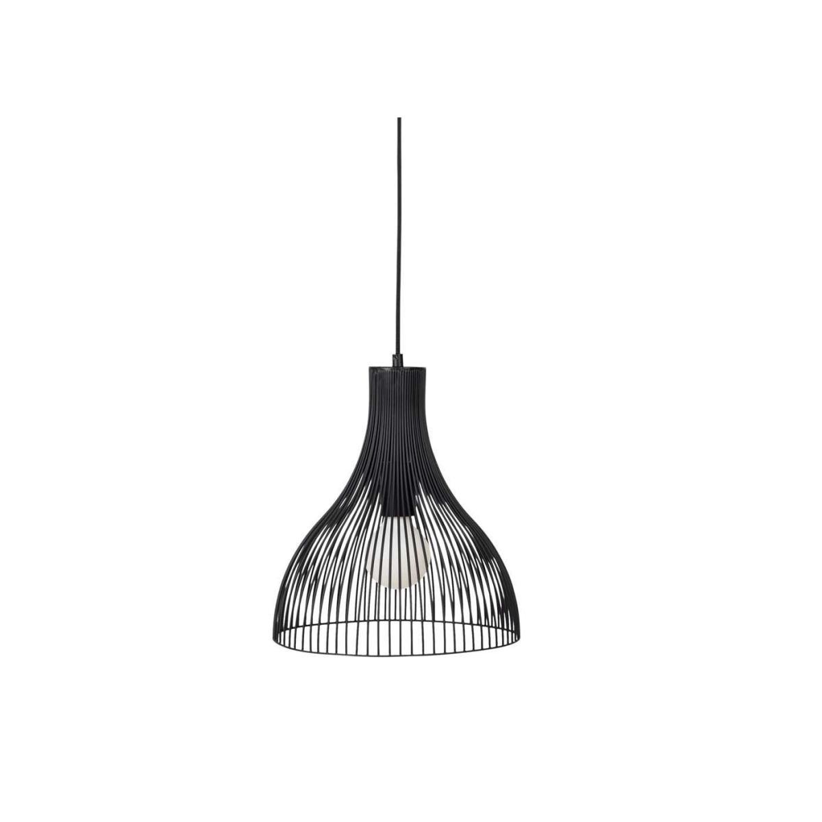 Heal's Makiko Pendant Black Medium - Heal's UK Lighting – image 5