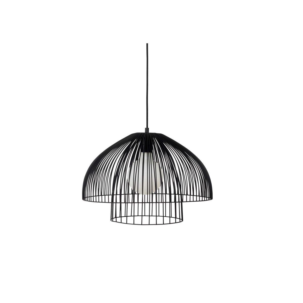 Heal's Makiko Pendant Black Medium - Heal's UK Lighting – image 9