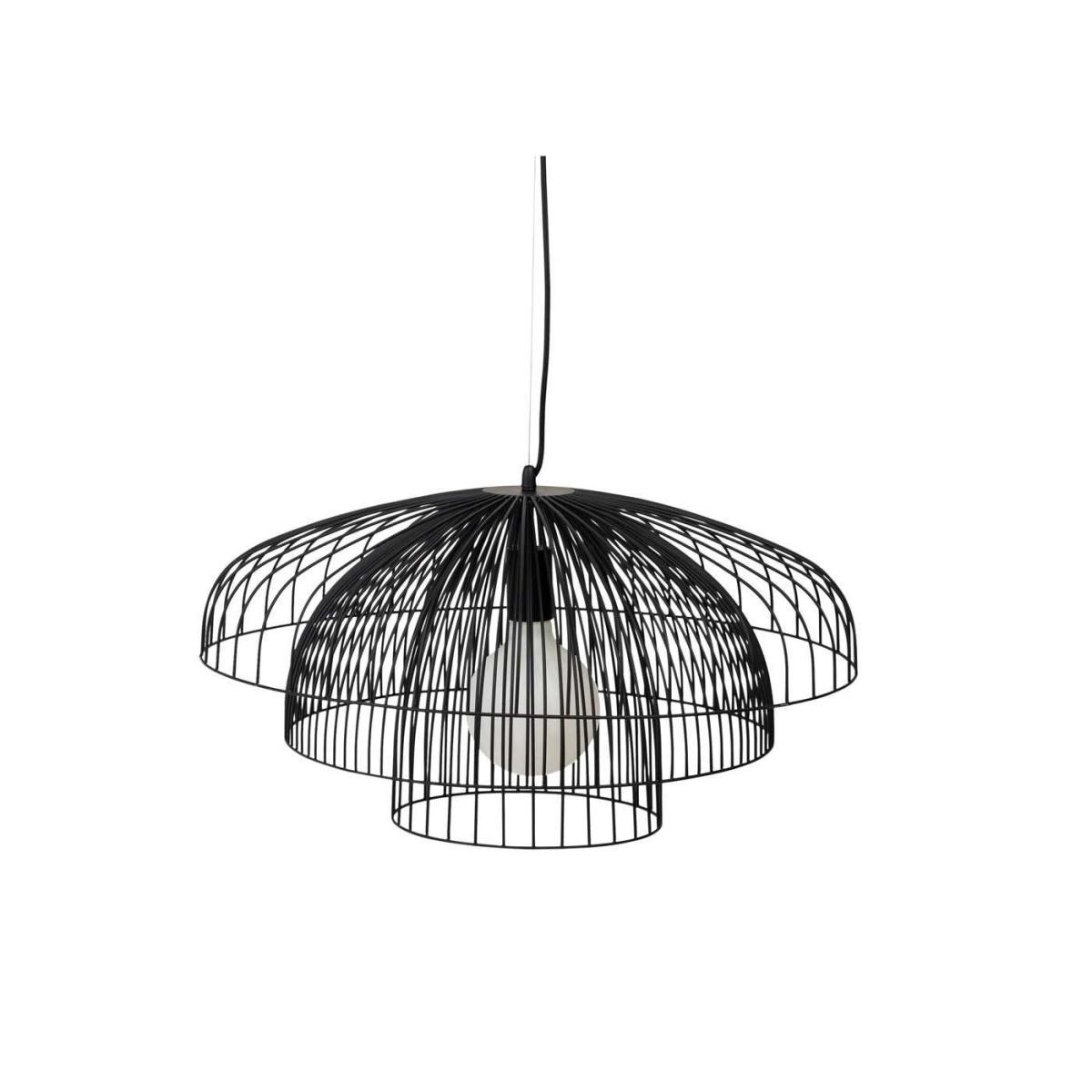 Heal's Makiko Pendant Black Medium - Heal's UK Lighting – image 10