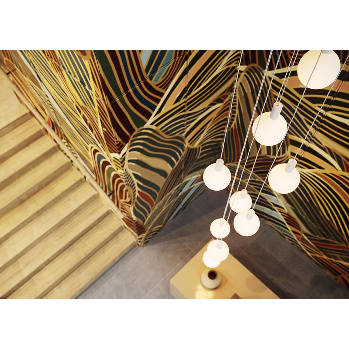 Tala Alumina Large White 9 Pendant Light Canopy - Heal's UK Lighting – image 5