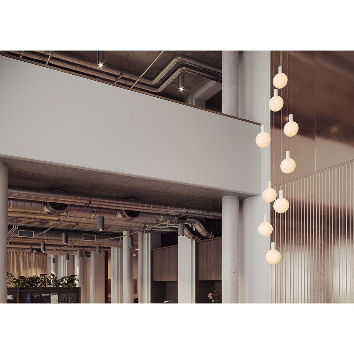 Tala Alumina Large White 9 Pendant Light Canopy - Heal's UK Lighting – image 6