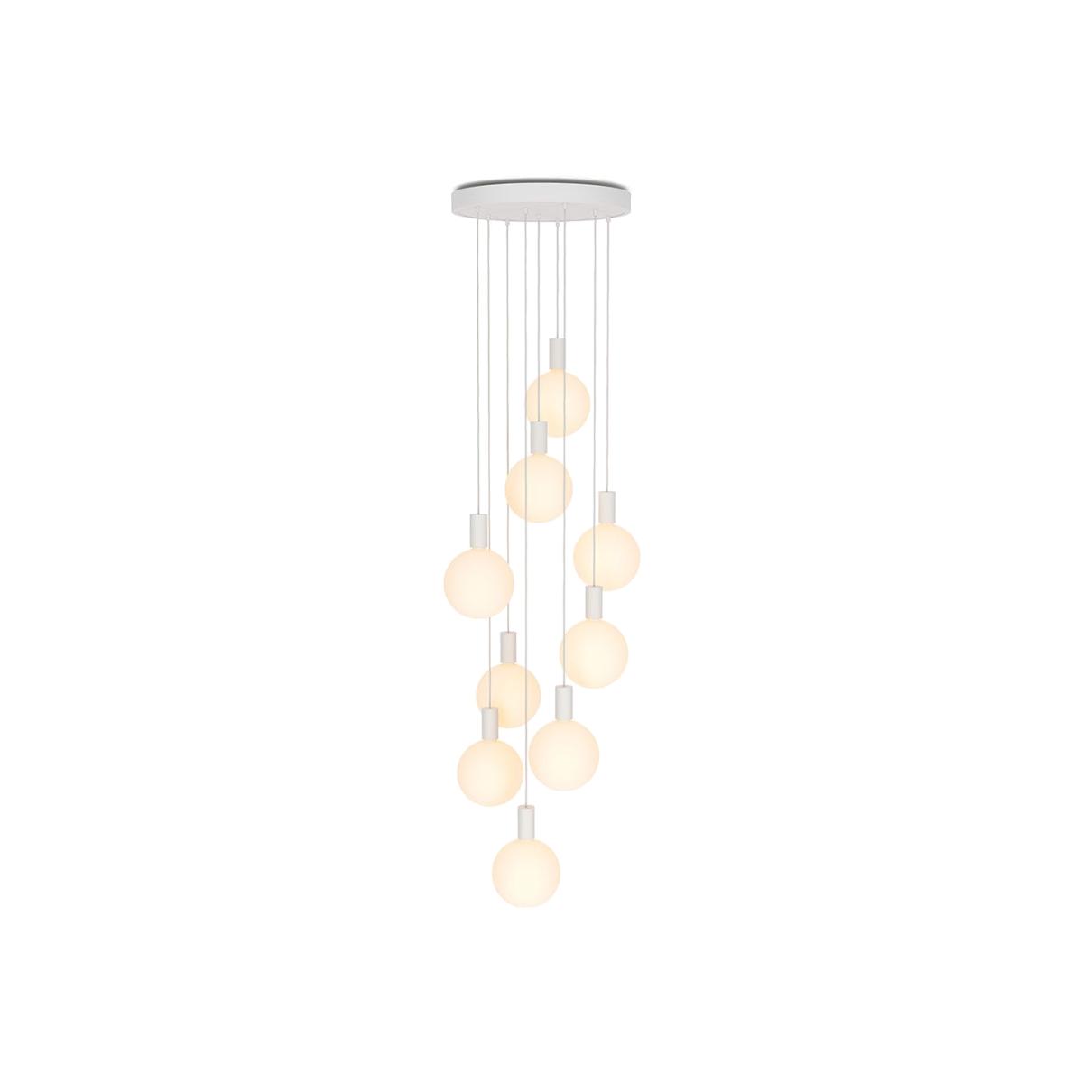 Tala Alumina Large White 9 Pendant Light Canopy - Heal's UK Lighting – image 1