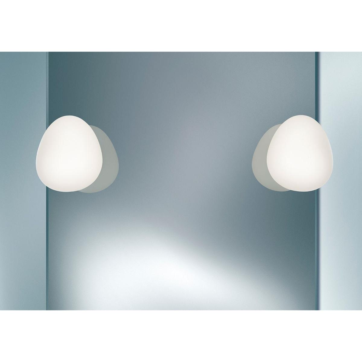 Foscarini Gregg Mini Bathroom Wall Light White - Heal's UK Furniture – image 3