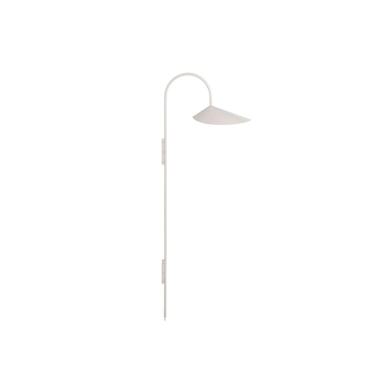 ferm LIVING Arum Wall Light Tall Black - Heal's UK Lighting – image 2