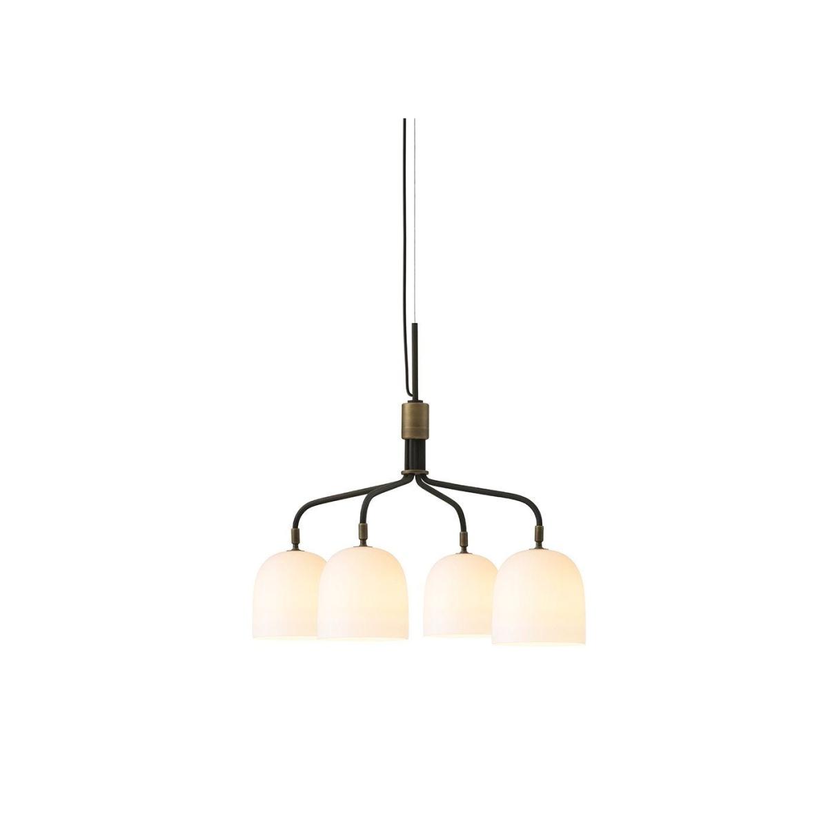 Gubi Howard Chandelier 4 Short Arm Bone China – image 2