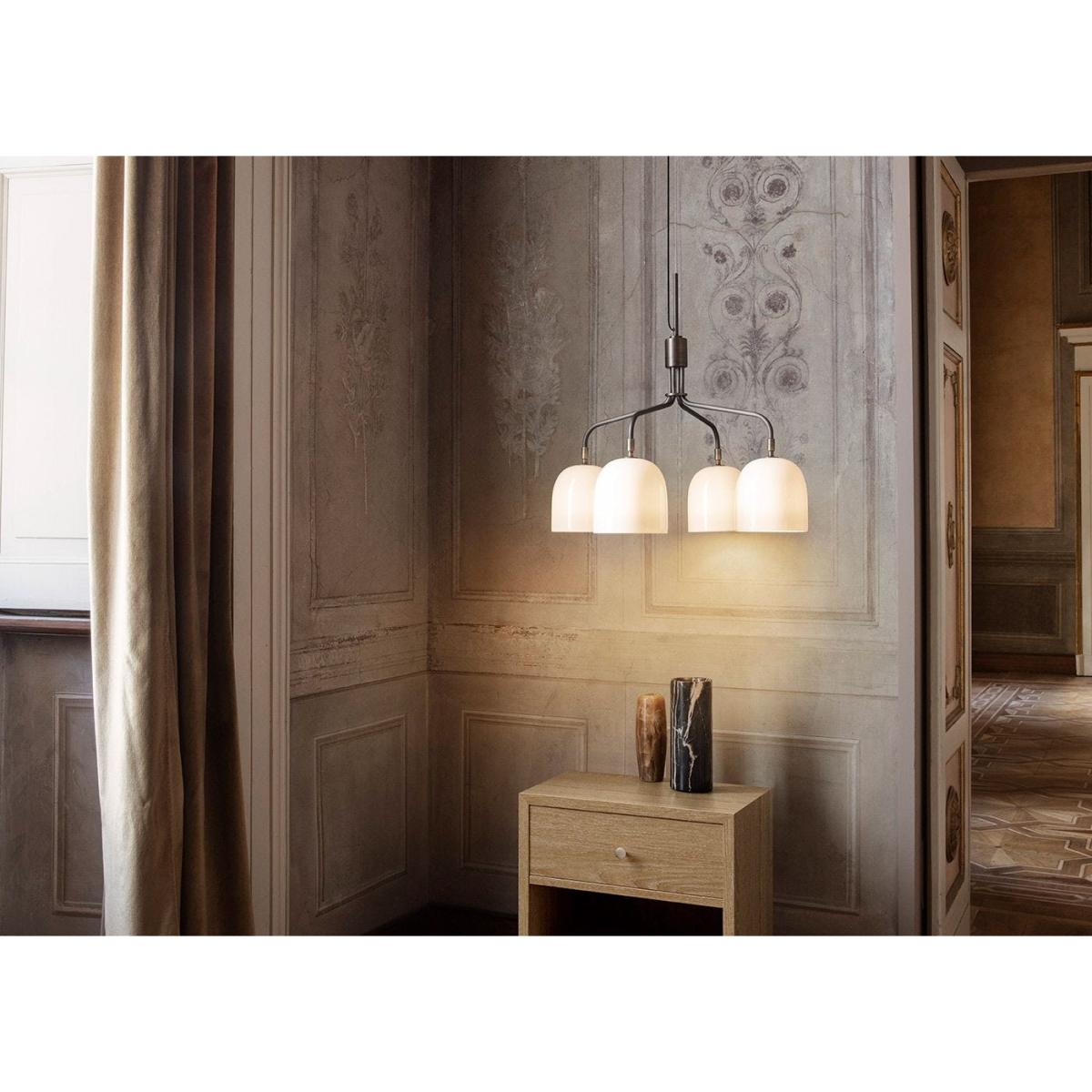 Gubi Howard Chandelier 4 Short Arm Bone China – image 3