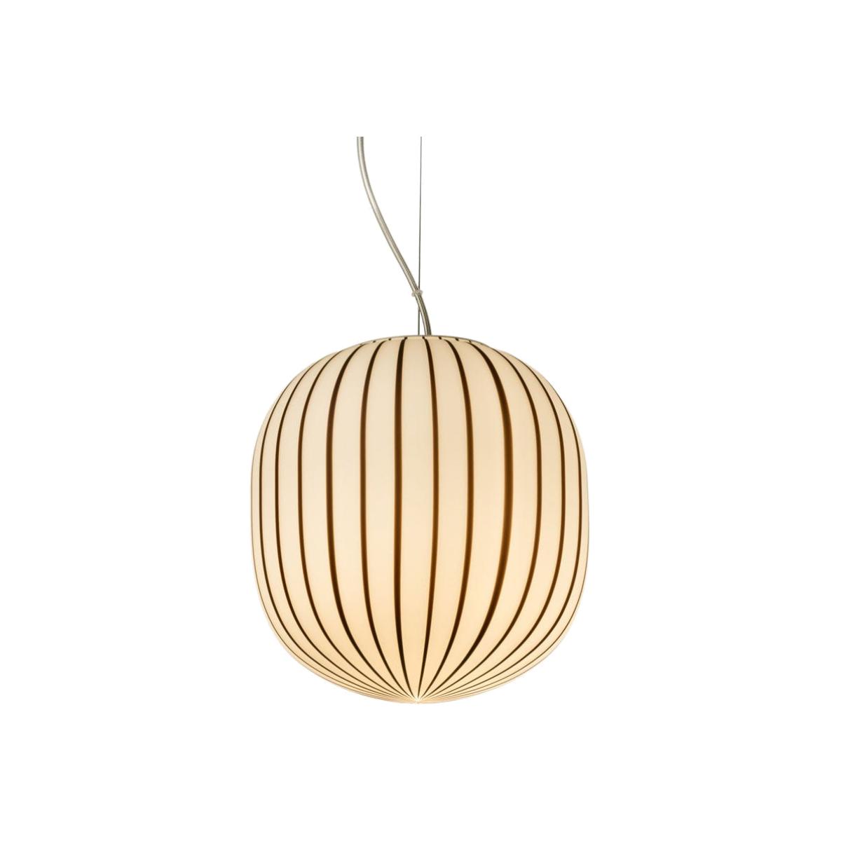 Established & Sons Filigrana S2 Cylinder Pendant Light White Black – image 1