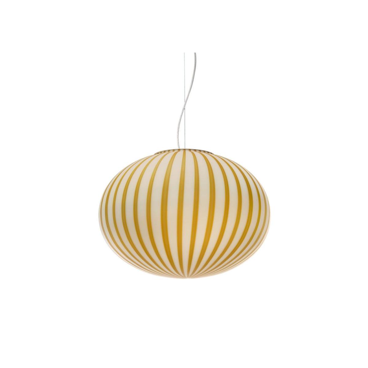 Established & Sons Filigrana S3 Ellipse Pendant Light Medium All White – image 4