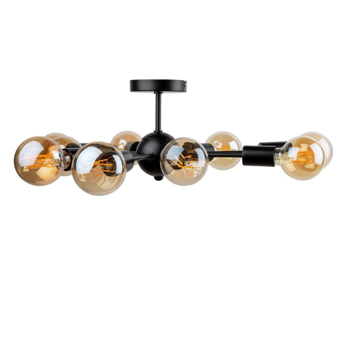 Heal's Mega Junction 9 Arm Flush Chandelier Copper - Heal's UK Lighting – image 2