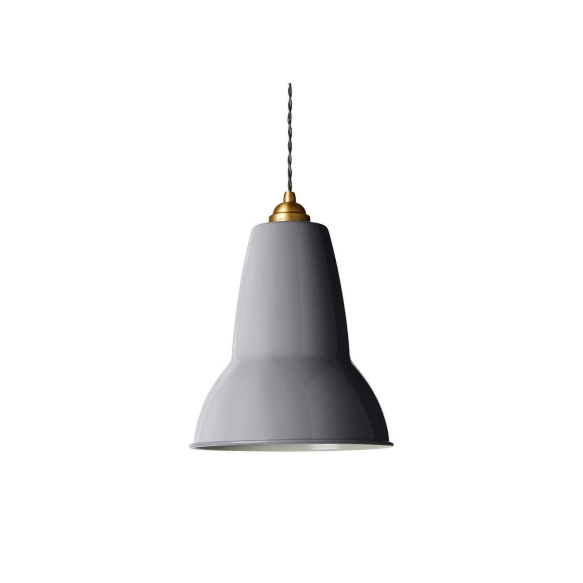Anglepoise Original 1227 Brass Pendant Jet Black Standard - Heal's UK Bedroom Furniture – image 4