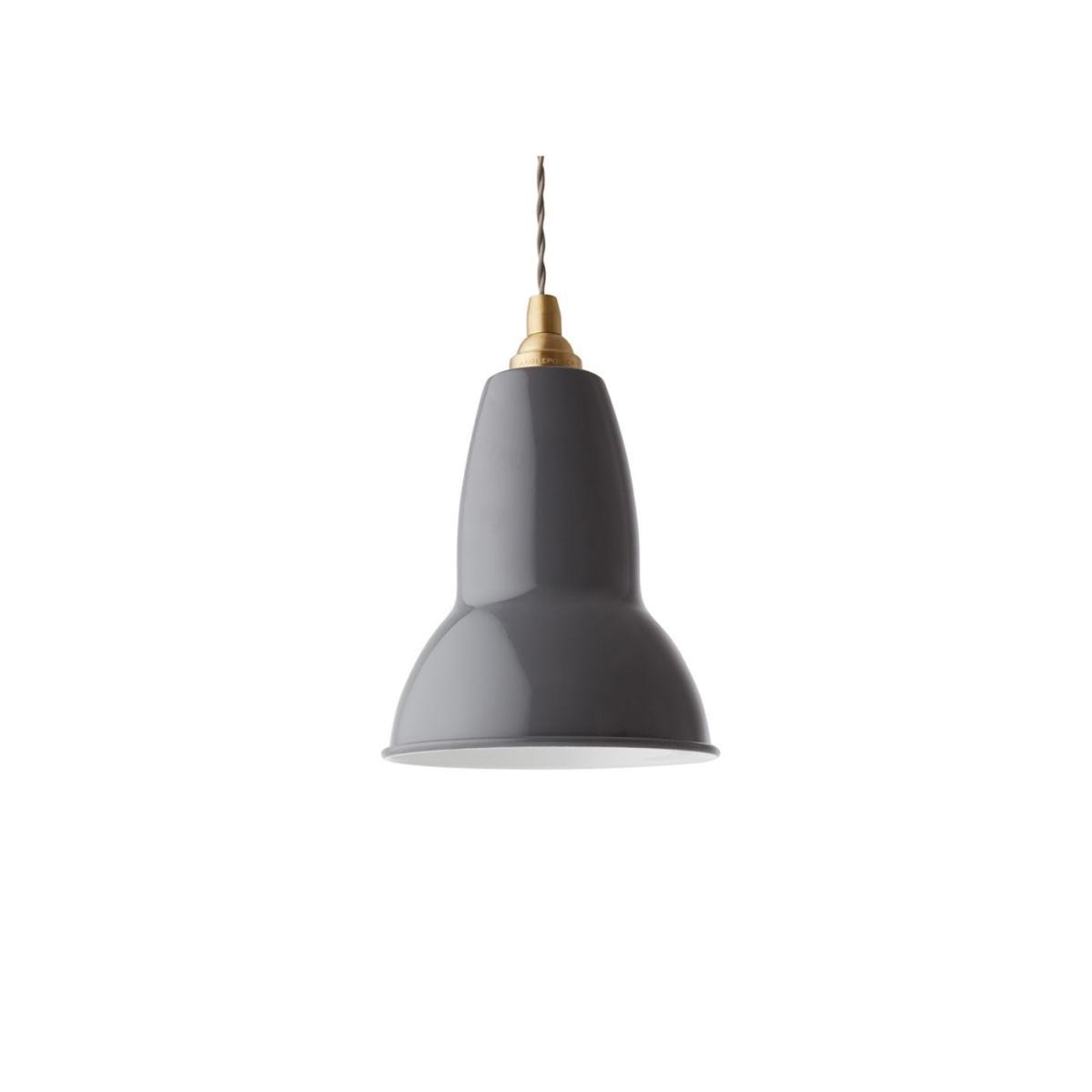 Anglepoise Original 1227 Brass Pendant Jet Black Standard - Heal's UK Bedroom Furniture – image 8