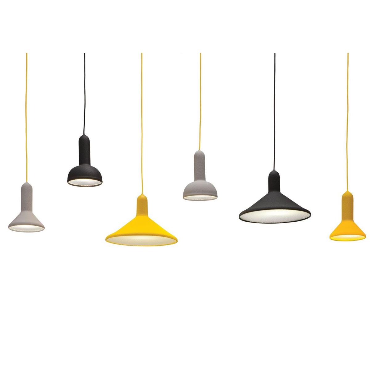 Established & Sons Torch S1 Cone Pendant Yellow – image 2