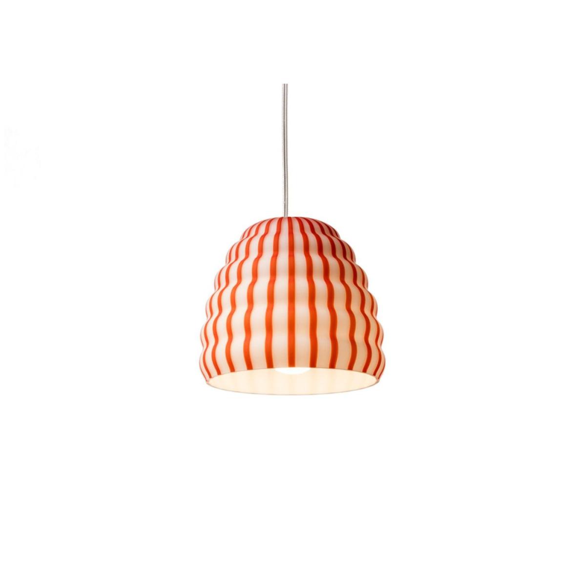 Established & Sons Filigrana S4 Ellipse Pendant Light White/Tobacco – image 15