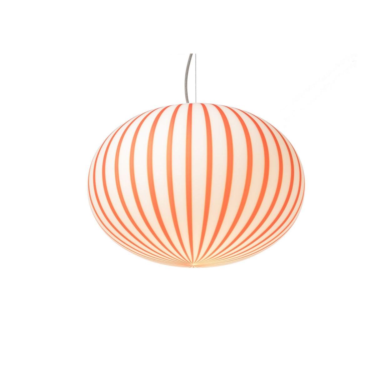 Established & Sons Filigrana S4 Ellipse Pendant Light White/Tobacco – image 16