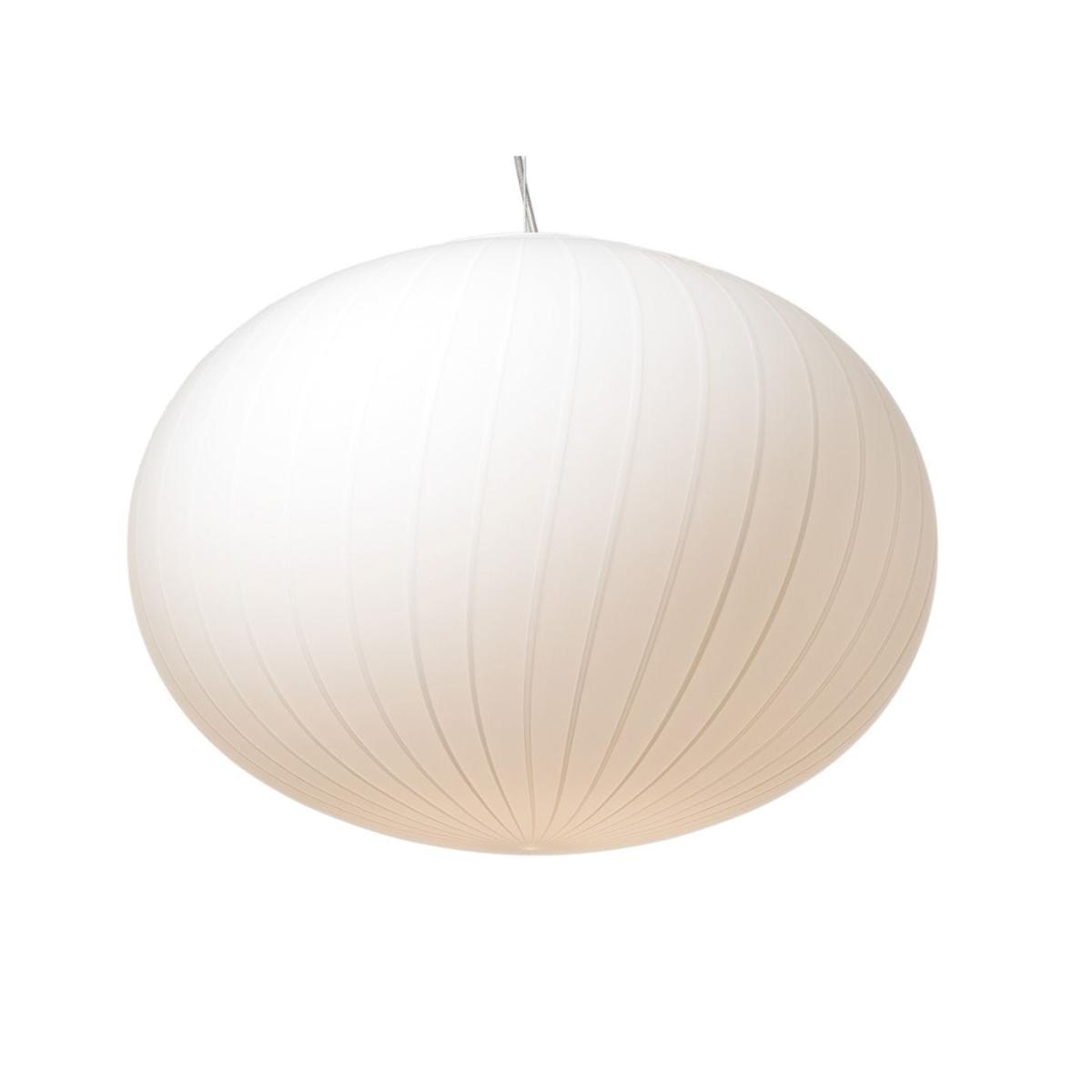 Established & Sons Filigrana S4 Ellipse Pendant Light White/Tobacco – image 6