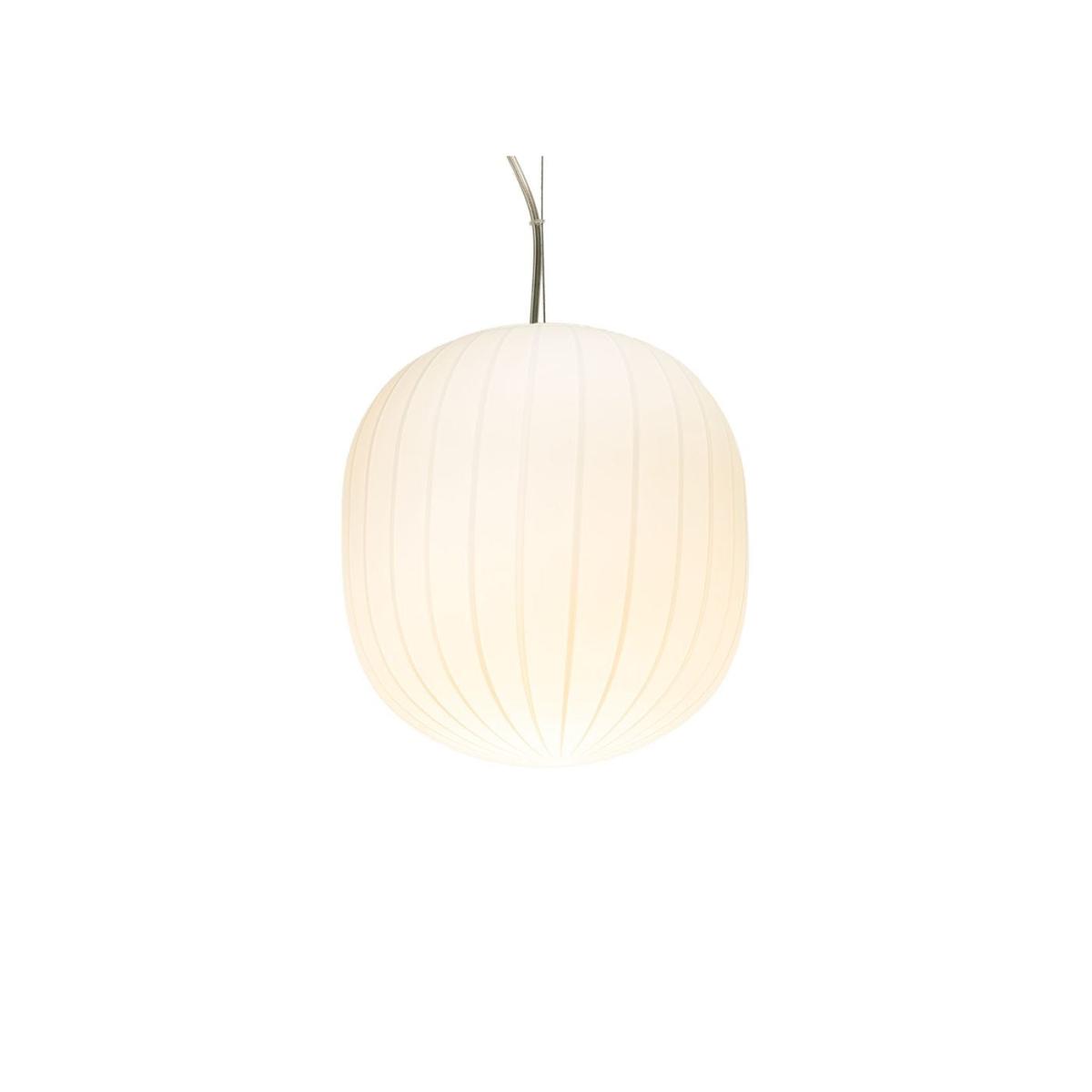 Established & Sons Filigrana S4 Ellipse Pendant Light White/Tobacco – image 9