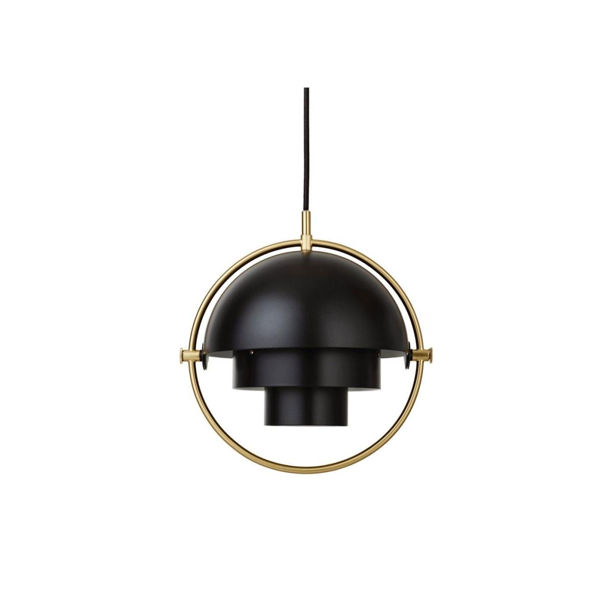 Gubi Multi Lite Pendant Brass White Shade Small – image 2