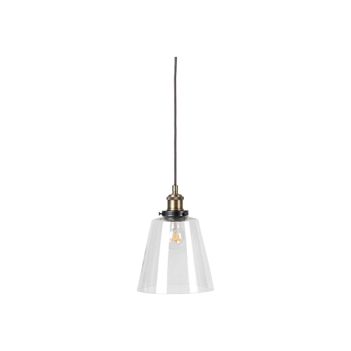 Heal's Olson Cloche Pendant Clear Small – image 1