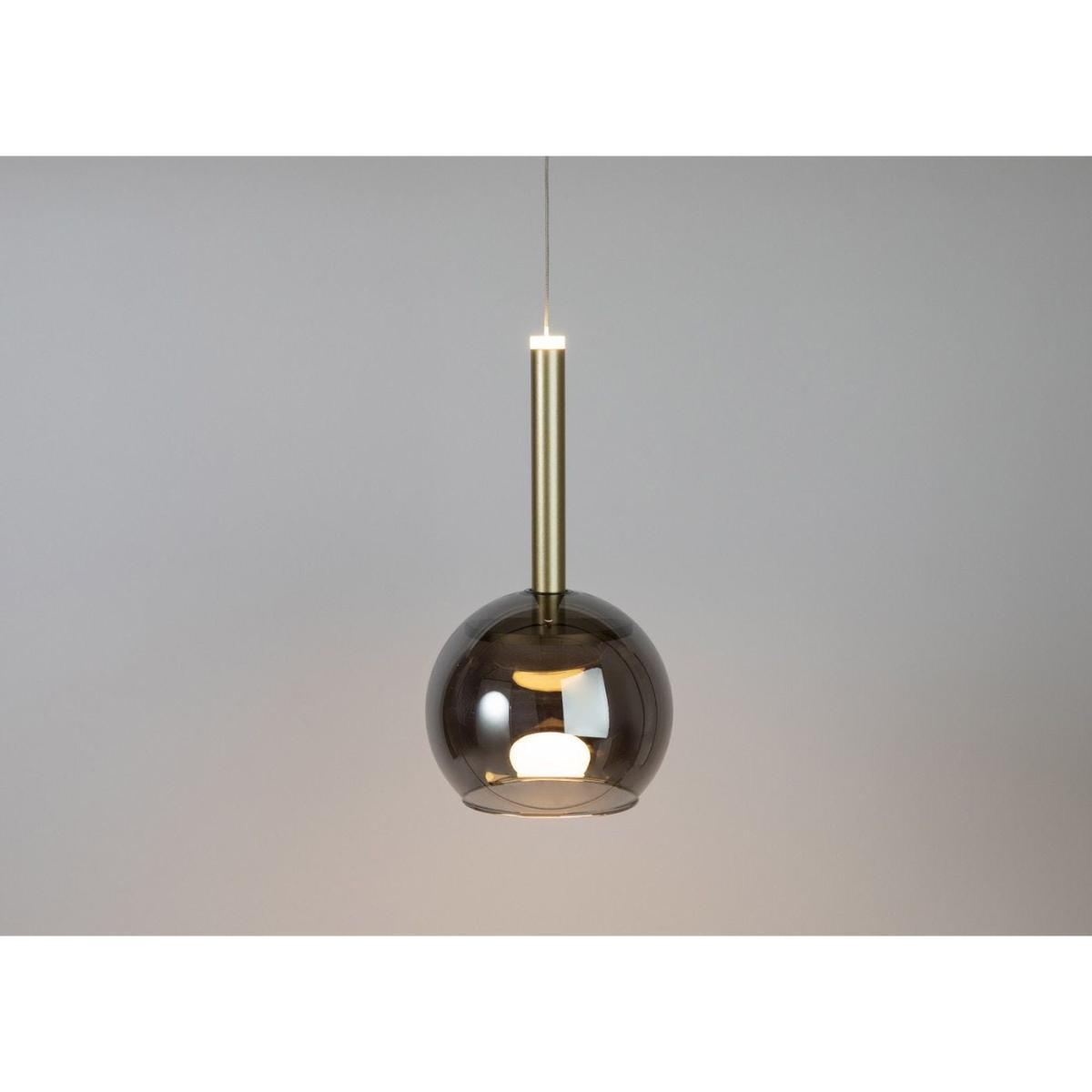 Heal's Disc LED Pendant Satin Gold – image 3