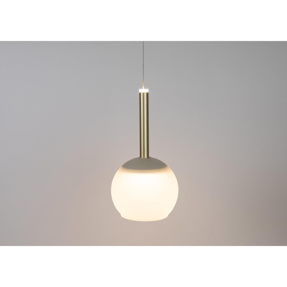 Heal's Disc LED Pendant Satin Gold – image 6