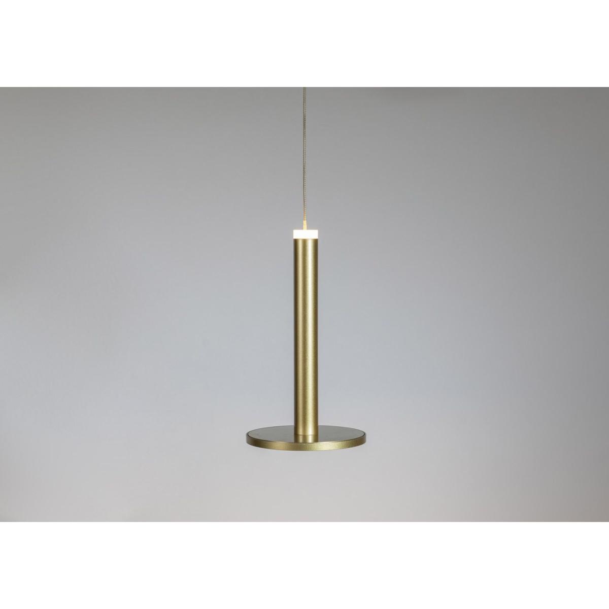 Heal's Disc LED Pendant Satin Gold – image 8