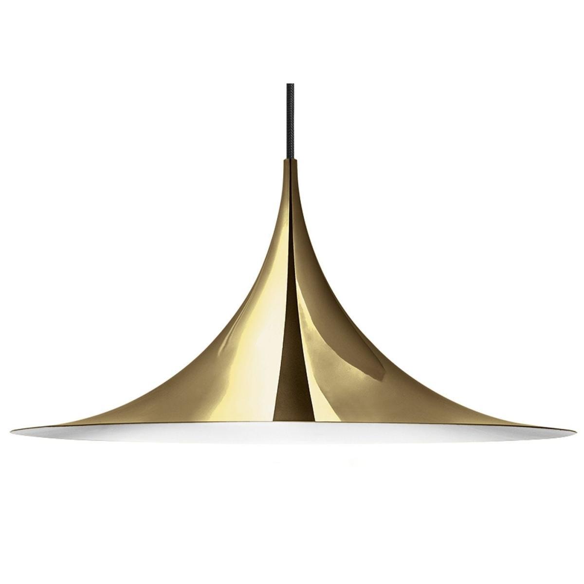 Gubi Semi Pendant Ø47 Anthracite Grey - Heal's UK Lighting – image 12