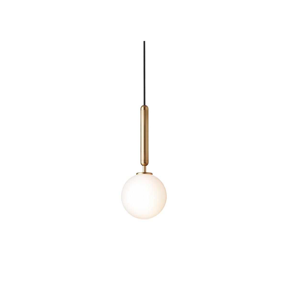 Nuura Miira 1 Pendant Light Brass Optic Clear Shade - Heal's UK Lighting – image 2