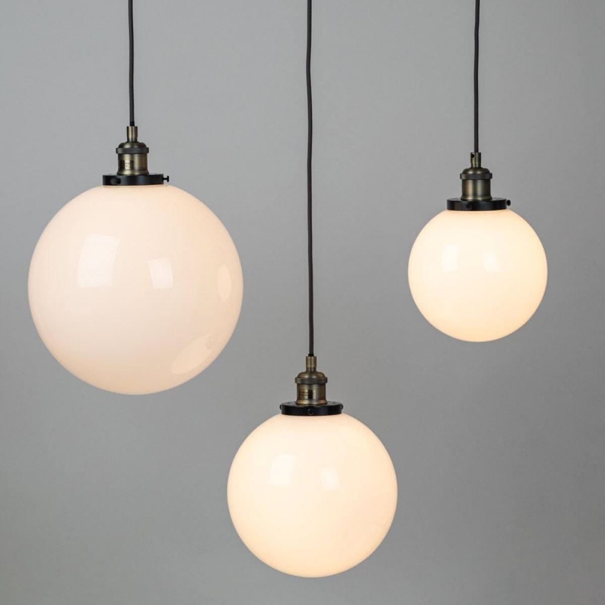 Heal's Olson Globe Pendant White Medium – image 4