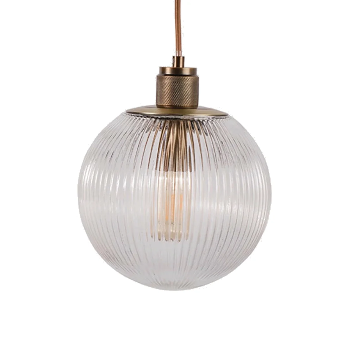 Heal's Mortimer Prismatic Globe Pendant Light – image 1