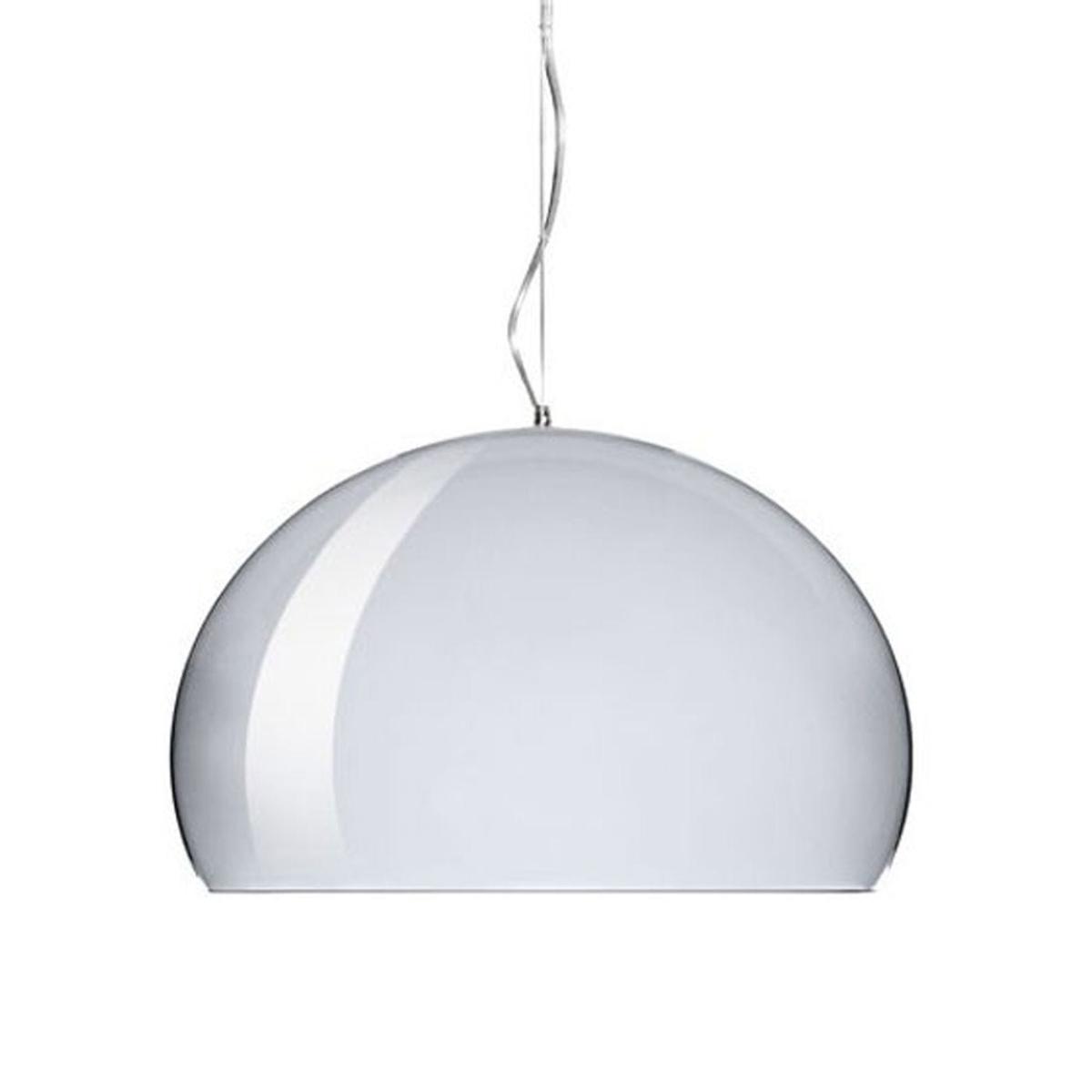 Kartell FLY Light Blue Transparent Pendant - Heal's UK Lighting – image 8