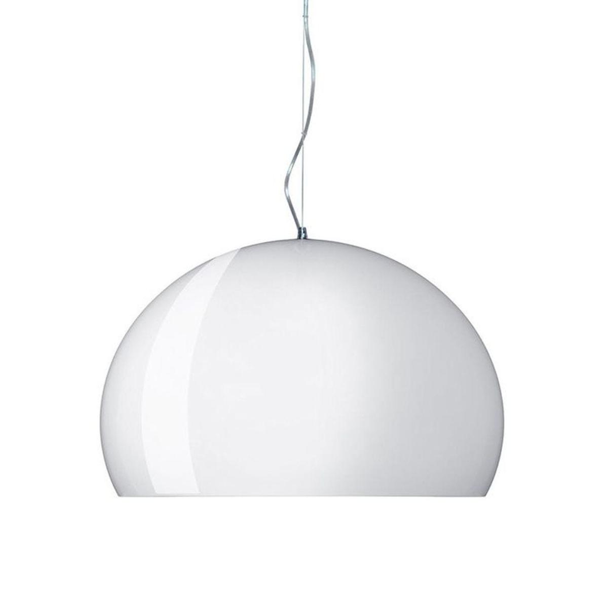 Kartell FLY Light Blue Transparent Pendant - Heal's UK Lighting – image 9