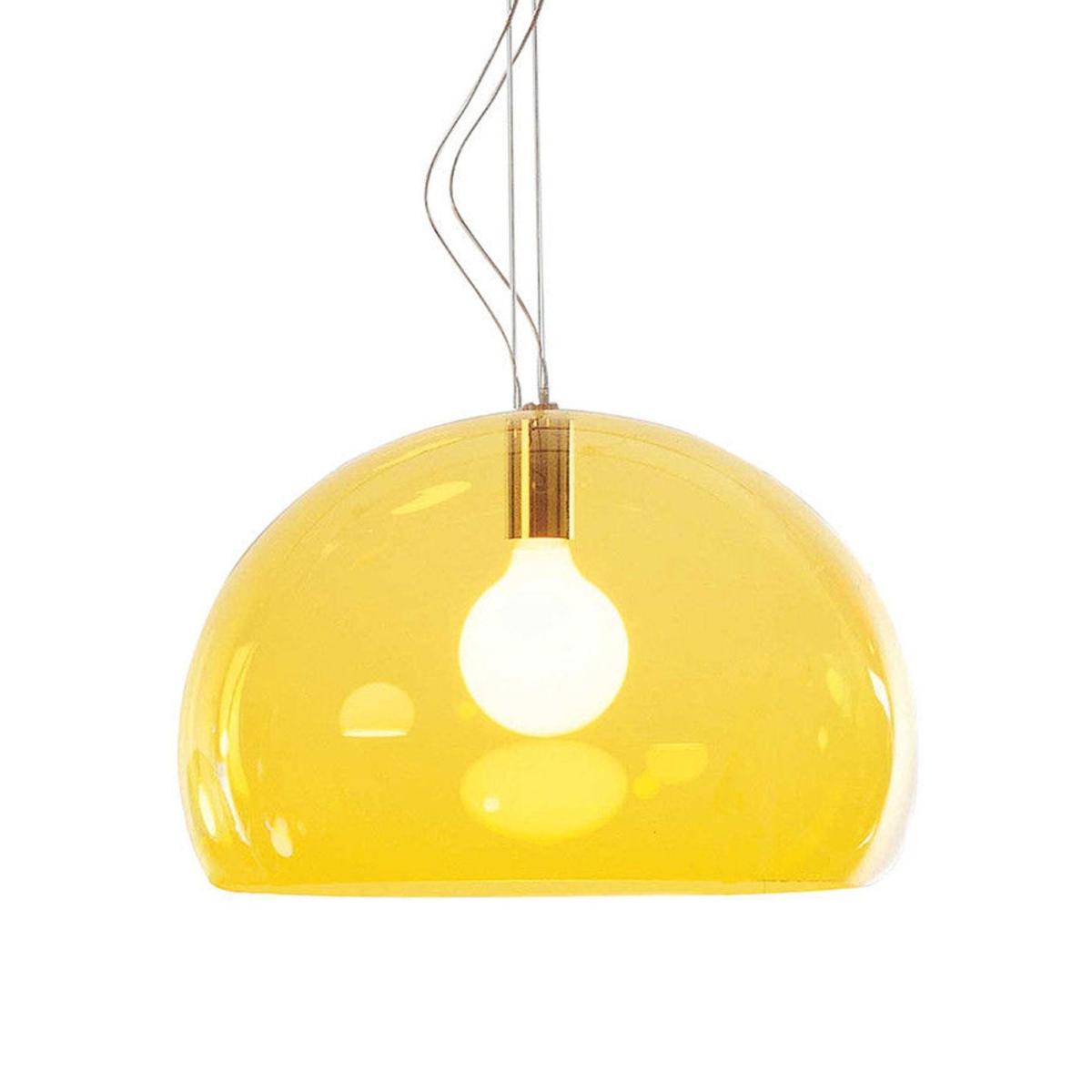 Kartell FLY Light Blue Transparent Pendant - Heal's UK Lighting – image 10