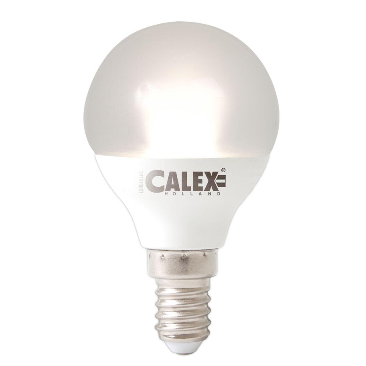 Calex Satin Crystal LED Ball Bulb 5W E14 - Heal's UK Lighting – image 2