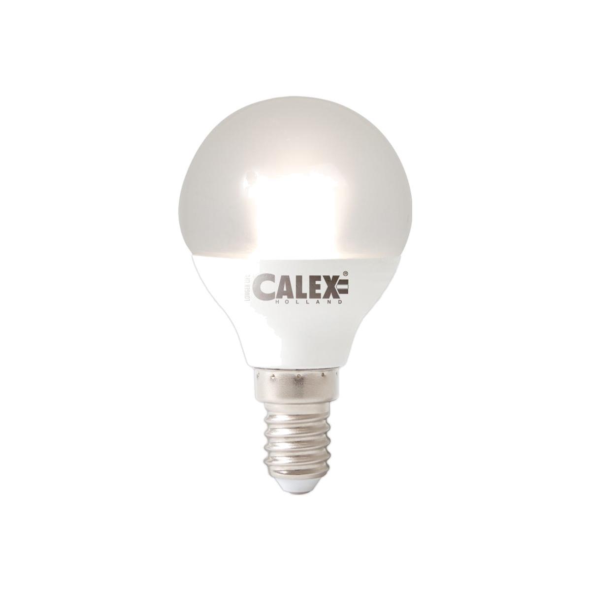Calex Satin Crystal LED Ball Bulb 5W E14 - Heal's UK Lighting – image 1