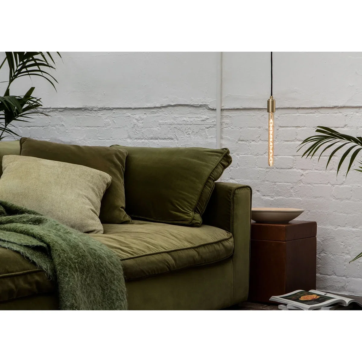 Tala Knuckle Pendant Light Brass – image 6