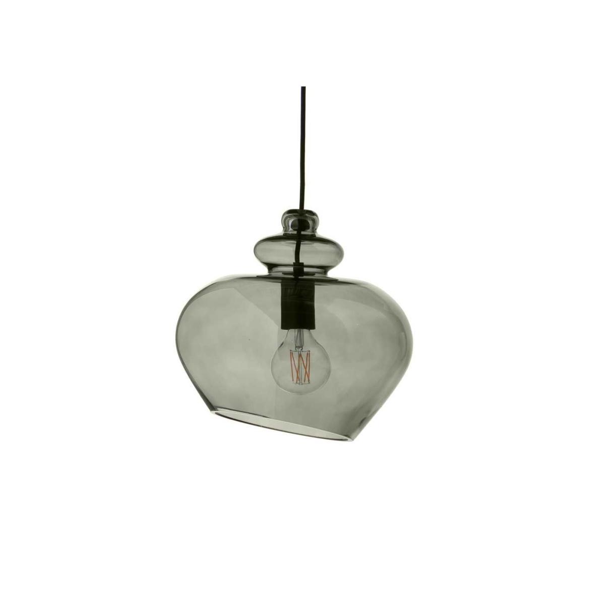 Heal's Grace Pendant Smoke Black Fitting Large - Heal's UK Lighting – image 6