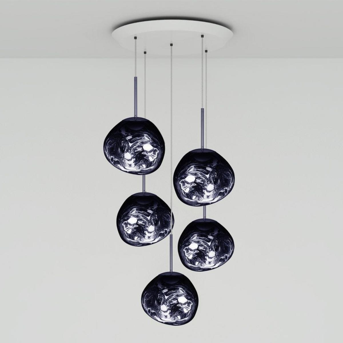 Tom Dixon Melt Mini Pendant System Copper LED - Heal's UK Lighting – image 3