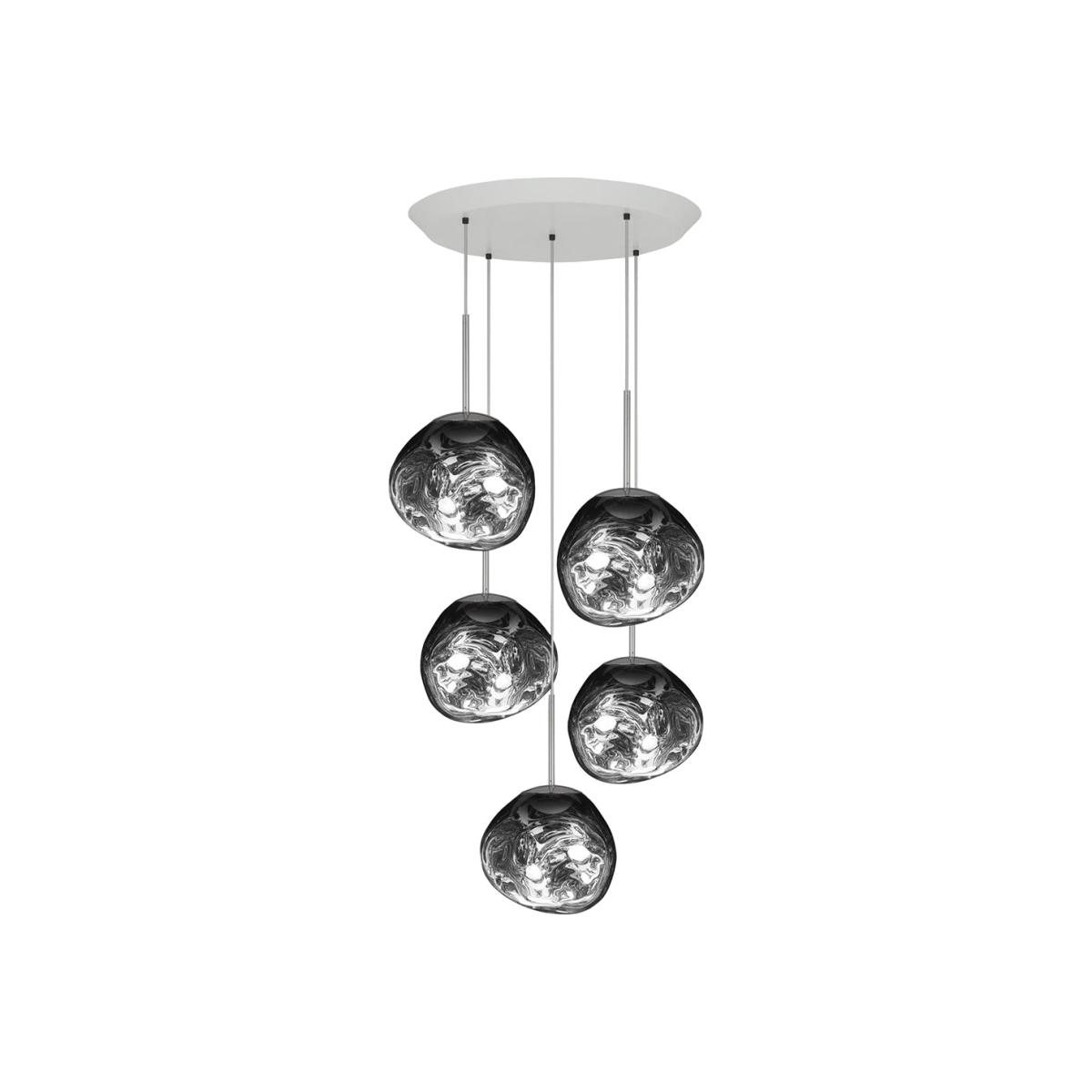 Tom Dixon Melt Mini Pendant System Copper LED - Heal's UK Lighting – image 1
