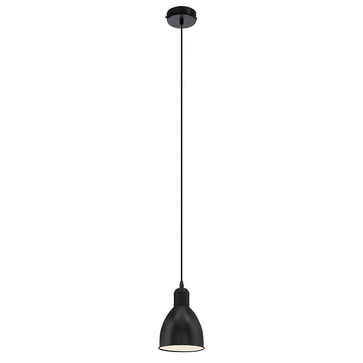 Eglo Priddy Pendant Ceiling Light - Black – image 2