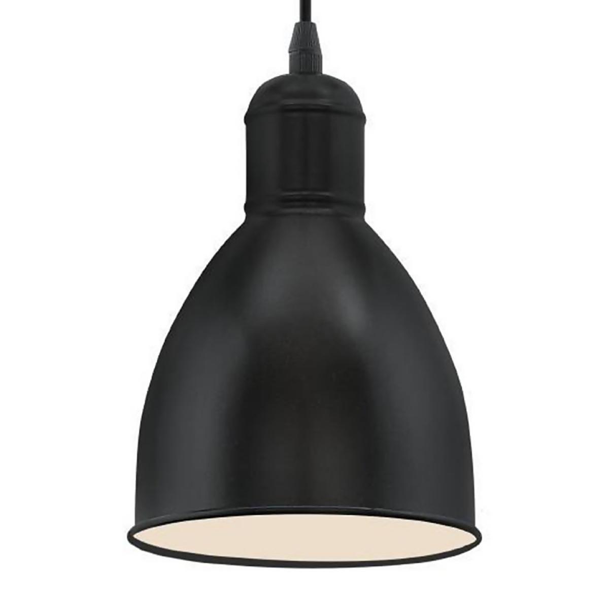 Eglo Priddy Pendant Ceiling Light - Black – image 4