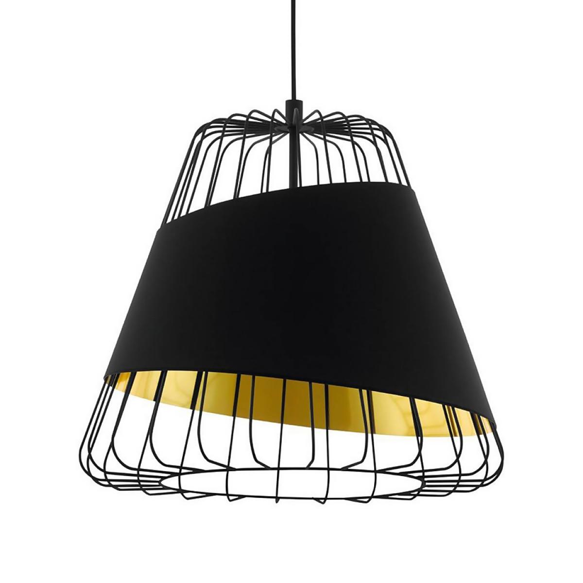 Eglo Austell Pendant Ceiling Light - Black & Gold – image 3