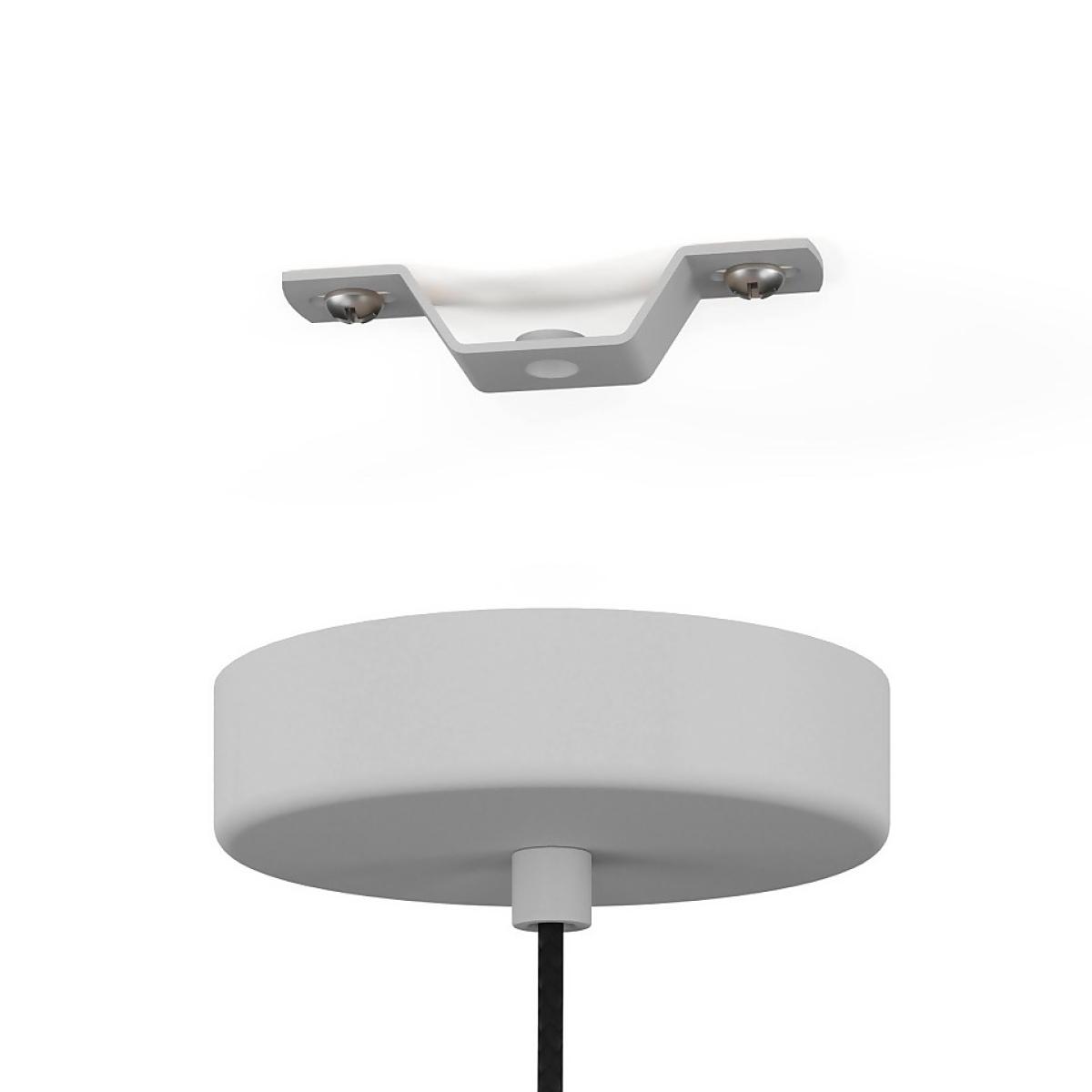 Eglo Contrisa Pendant Ceiling Light - Light Grey – image 4