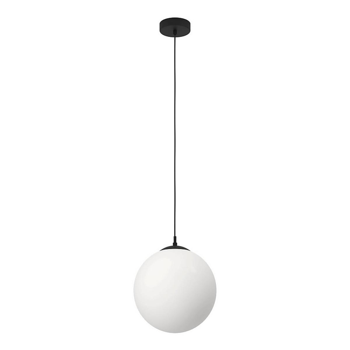 Eglo Rondo Pendant Ceiling Light - Black & Opal – image 2