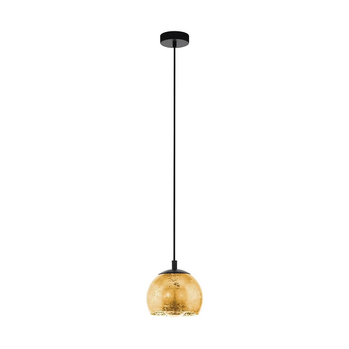 Eglo Albaraccin Pendant Ceiling Light - Black & Gold – image 2