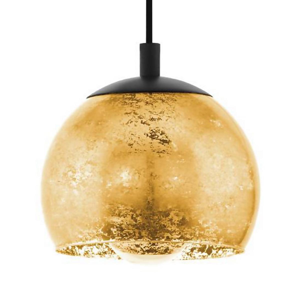 Eglo Albaraccin Pendant Ceiling Light - Black & Gold – image 3