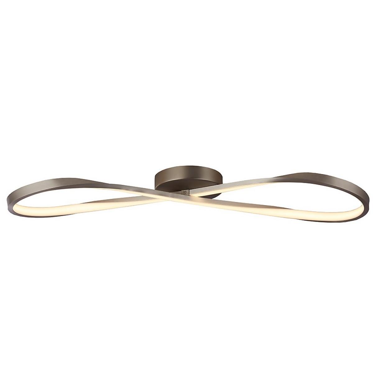 Austin LED Flush Ceiling Light - Satin Nickel – image 2